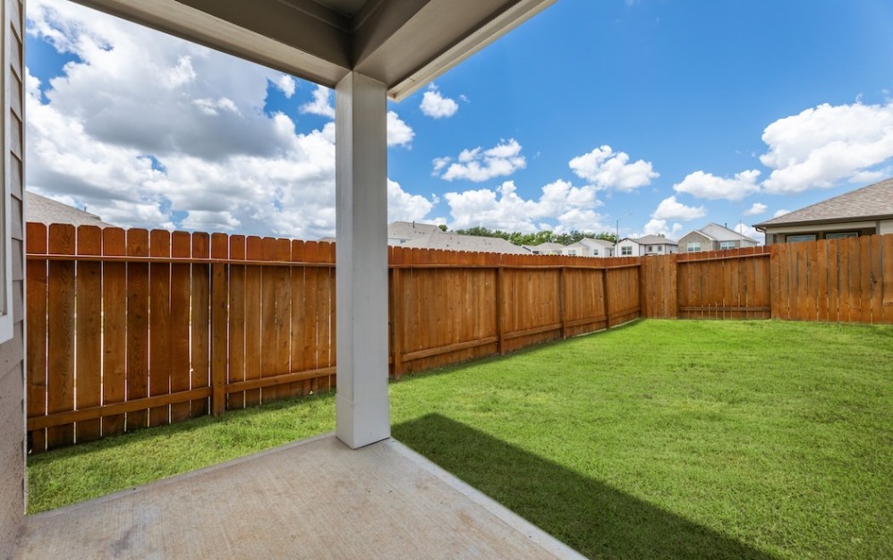 K3 - 4 bedroom floorplan layout with 2.5 bathrooms and 1890 square feet (Backyard
)